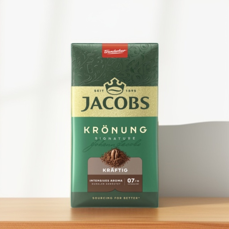 「全场满300包邮」德国发货Jacobs皇冠浓烈咖啡粉500g