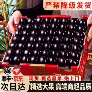 车厘子新鲜水果包邮5斤装2j礼盒智利进口官方旗舰店桑提娜缇原箱8