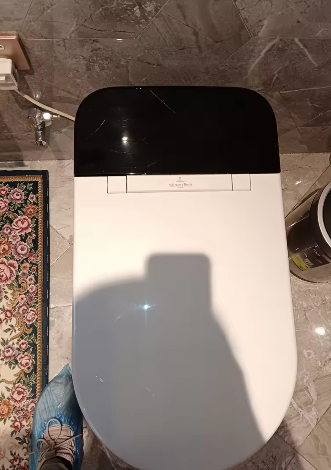 智能马桶配件小黑夜灯，变色灯 拆机件，非全新