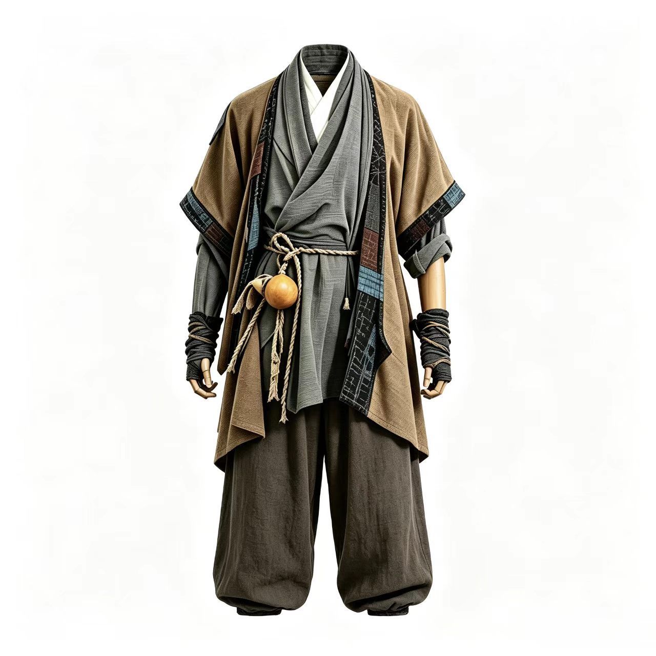 【高收藏人气】破烂风武侠套装图片