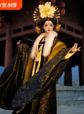 新中式冬汉服，绒暖雅致显国风