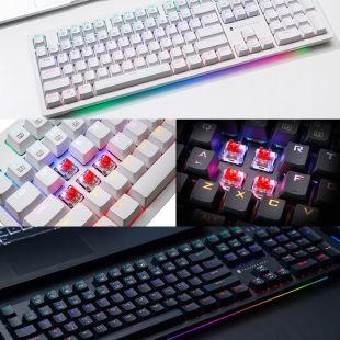 厂家厂家雷神(ThundeRobot)KG3104机械键盘104键游戏电竞电脑笔