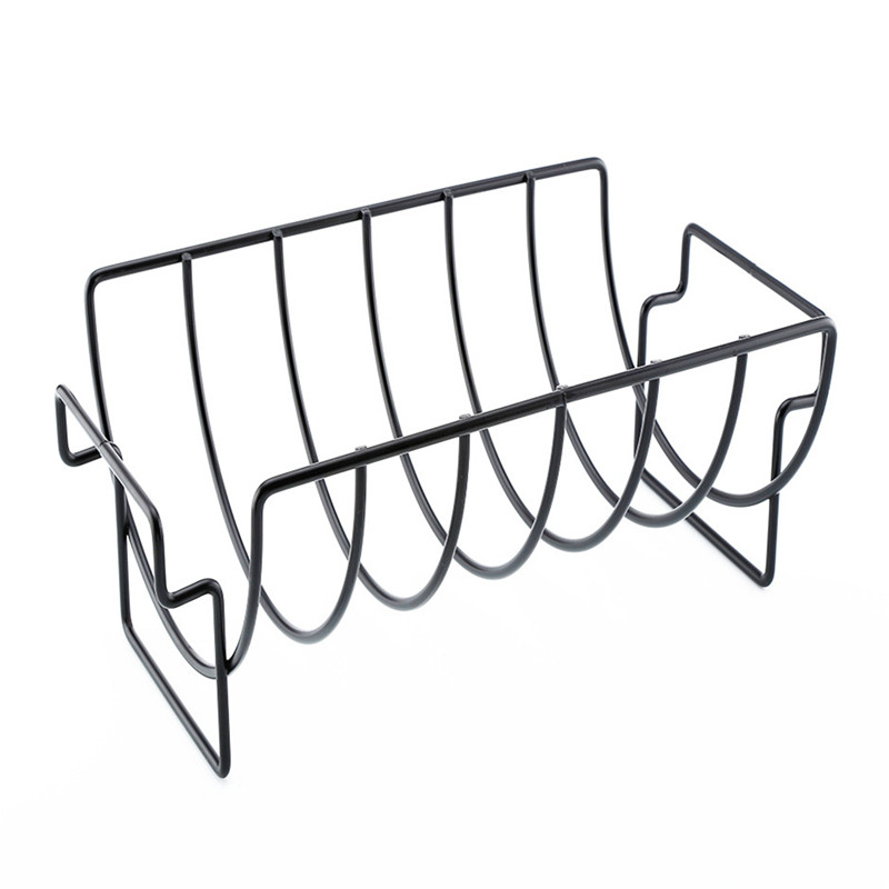 Non-Stick Stainless Steel Steak Rack Stand Holders Roasting