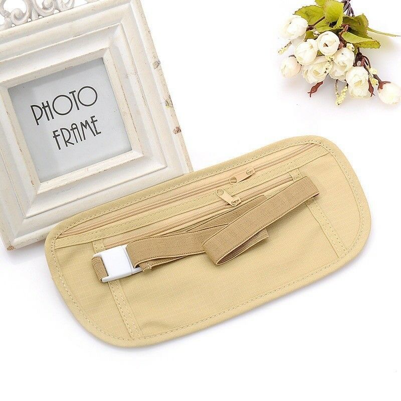 Thin Profile Money Belt Secure Travel Money Belt Underver Hi