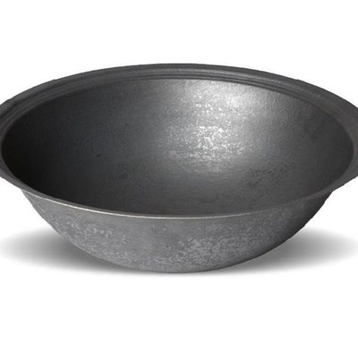 。铁锅竈台炖菜大铁锅家用炒锅中式生铁野炊炖肉的8印大铁锅乡