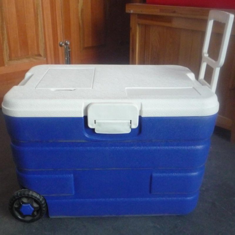 保温箱带天窗冷藏箱车载冰箱有背带矶钓海钓箱牛奶冷藏保鲜箱40升