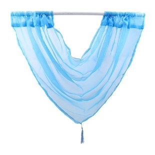 Color Solid Translucidus Window Home Romantic Gauze Modern