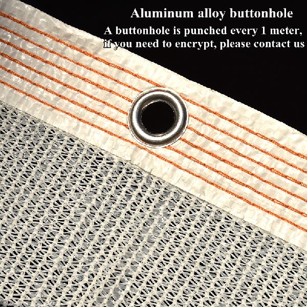 White Anti-UV Sun Shade Net Balcony Succulent Plant