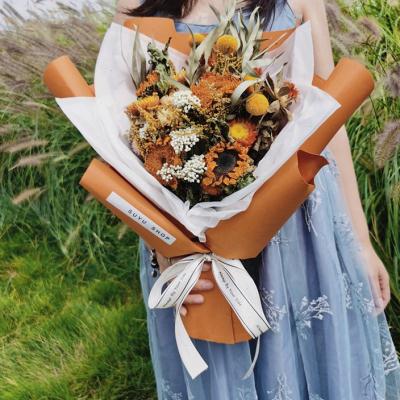 好货向日葵干燥花花束礼盒情人节生日礼物婚礼祝福M送男生女生毕