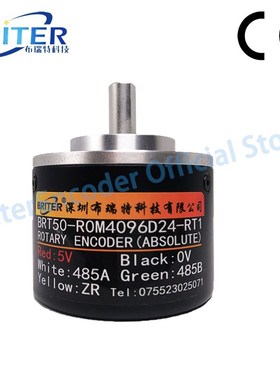 Multi-turn Megnetic Absolute Rotary Encoder RS485 1024ppr 99