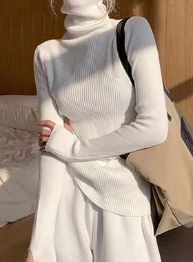 Turtleneck Women Sweater 2021 Autumn Winter New Korean Fashi