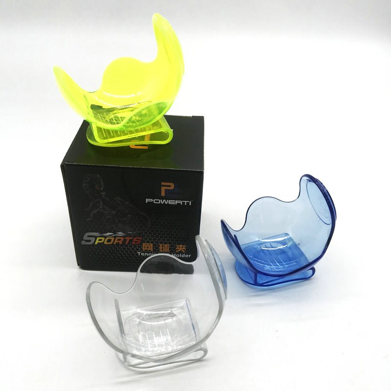 ABS plastic tennis clip transparent tennis clip