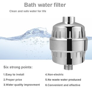 15 Stages Water Shower Filter Purifier For Bathroom Hard Wat