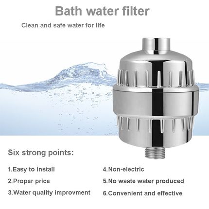 15 Stages Water Shower Filter Purifier For Bathroom Hard Wat