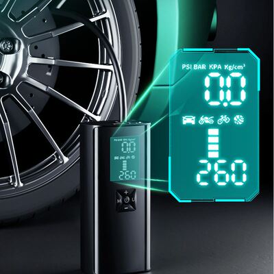 极速Car Air Pump Electric Wireless Tire Air Pump