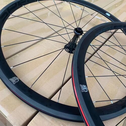 好货公路车野兽碳刀轮组 公路车圈刹碟刹碳刀轮组