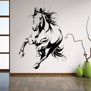 Art  Wall Sticker Beautiful Horse Decoration Tribal Animals