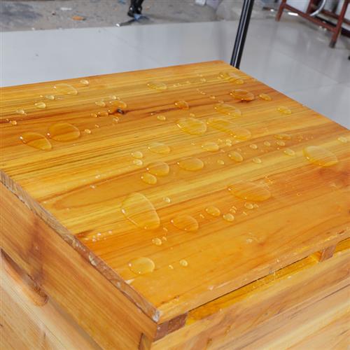 兰峰煮蜡杉木标准中蜂蜂箱密蜂具全套养蜂工具蜜蜂箱十框平箱专用