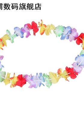 10pcs Hawaii Artifical Flower Necklace Hawaiian Leis Wreath