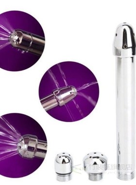 Shower Enema Water Nozzle 3Style Head  Douche l Clean Kit Cl