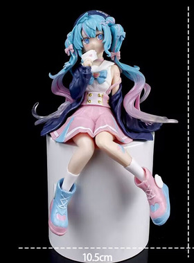 极速初音未来FuRyu VOCALOID 模型 爱心 水手服 压泡面景品摆件模