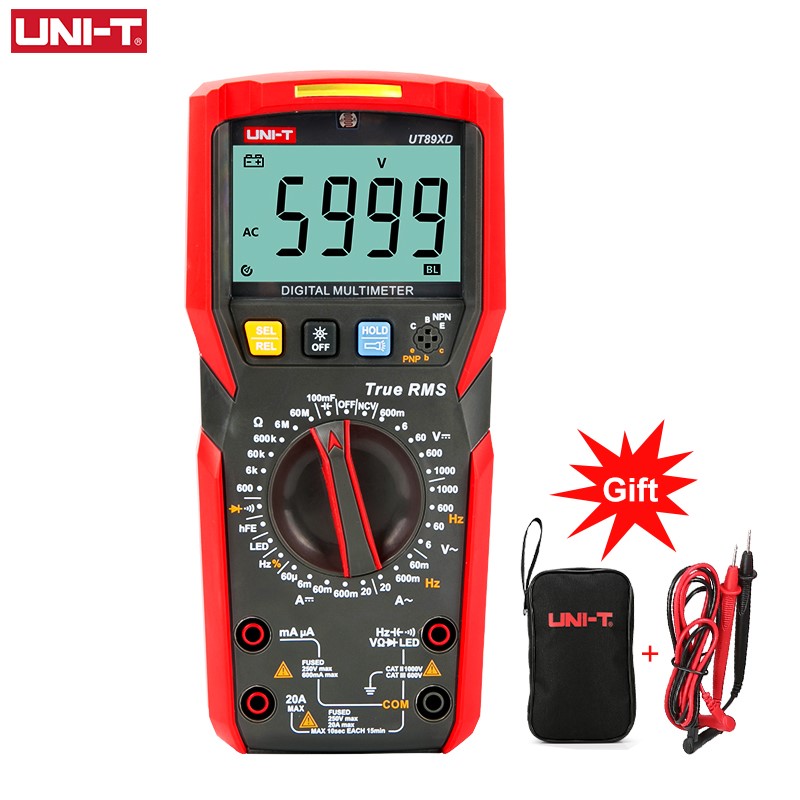 UNI-T UT89X UT89XD PRofeSSIoNal DIgITal MUlTIMeTeR TRUe RMS