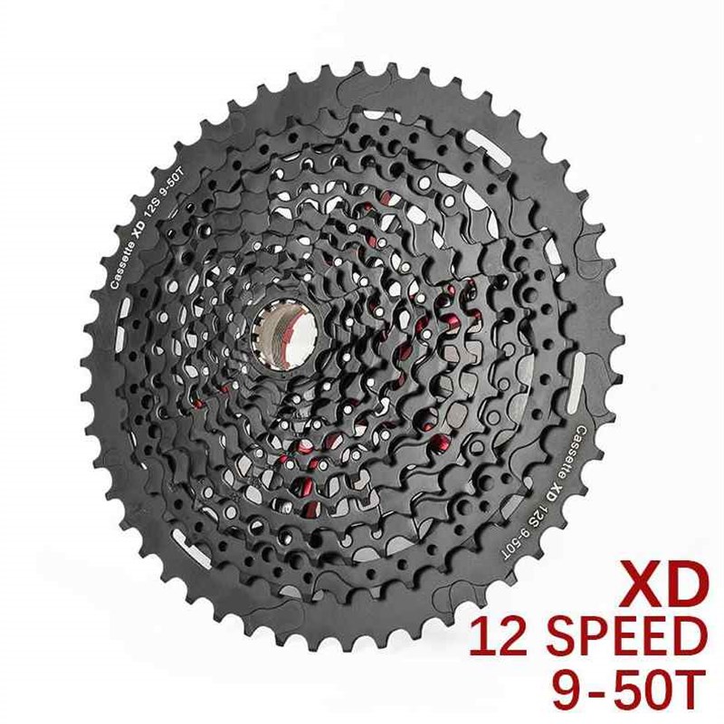 日晖山地自行车大飞轮8 9 10 11 12速42 46 50t卡飞塔轮后齿轮盘