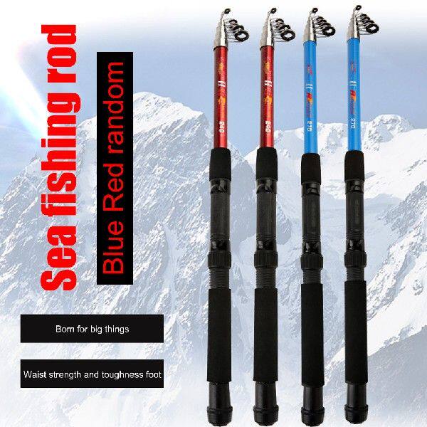 1.8-2.7m Ultra Hard Spinning Telescopic Fishing Rod Carp Sea