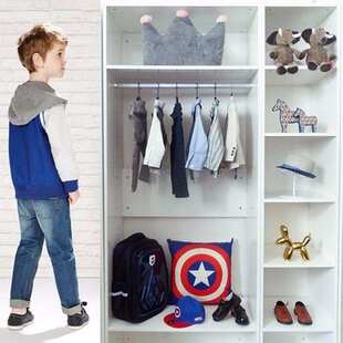 饰品摆件道具玩偶男孩衣柜童 极速样板房儿童房衣帽间衣服抱枕软装