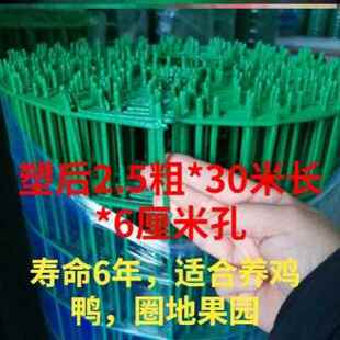 极速新品铁栏栅铁网子围栏铁网格网绿色铁丝密网养殖场鸡舍户外养