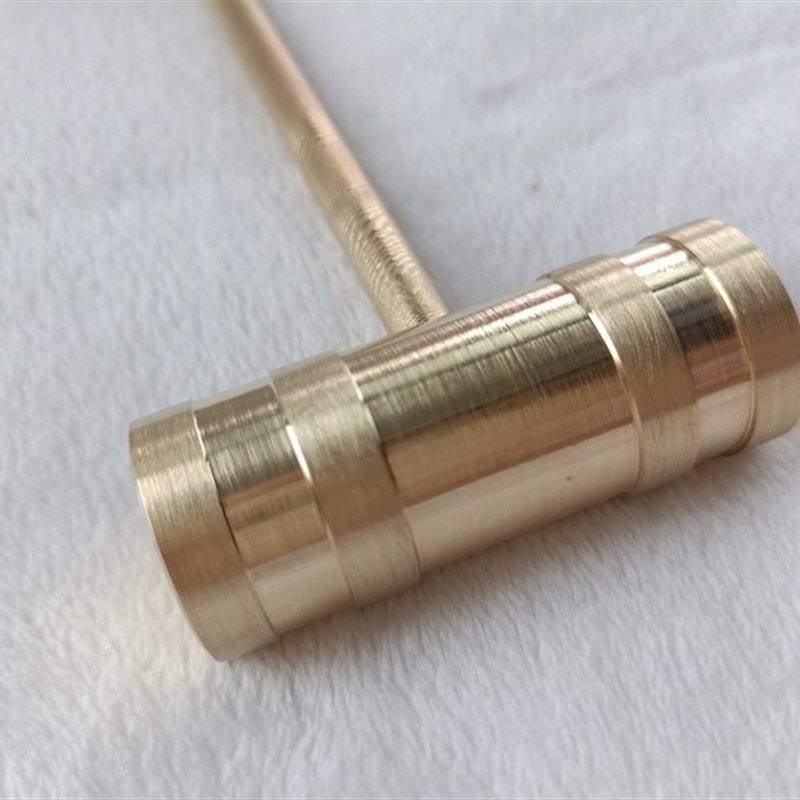 圆头锤黄铜锤木工槌迷你五金工具家用皮具锤钳工铜榔头安全防爆锤