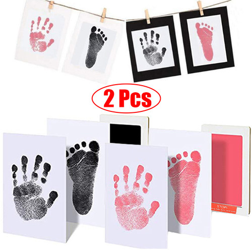 极速nkless Inkpad Kits - Months Baby Pet Dog Paw Prints Souv