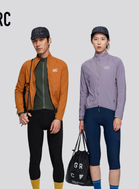 GRC骑行风衣骑行服外套男女防风防泼水长袖公路自行车春夏
