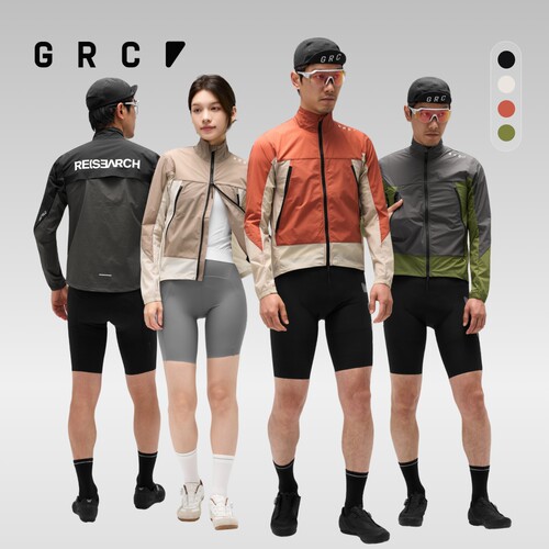 GRC骑行马甲反光透气风衣
