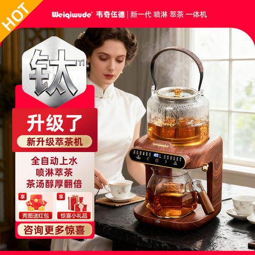 weiqiwude韦奇伍德纯钛煮茶壶