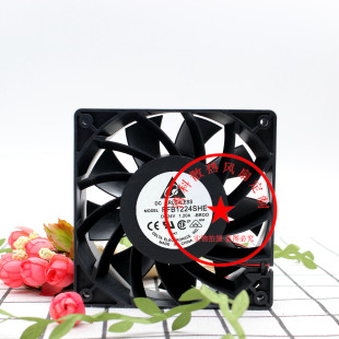 散热风 12CM 台达 12038 24V 新品 变频器 FFB1224SHE 1.2A 服务器