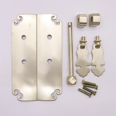 新中式白铜拉手苏梨家具柜门素面直条门牌拉手把手配件书橱柜拉手