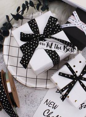 Highgrade ribbon valentine's day gift box packaging rib