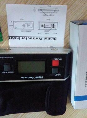 。数显倾角仪铝合金带磁角度水平仪82201B-00量角器PRO360坡度仪