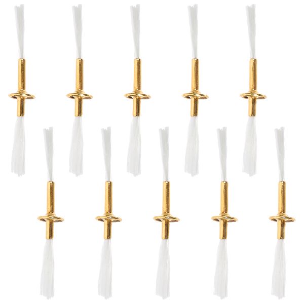 10pcs Metal For Oil Flickering Flame Making Lantern Wick