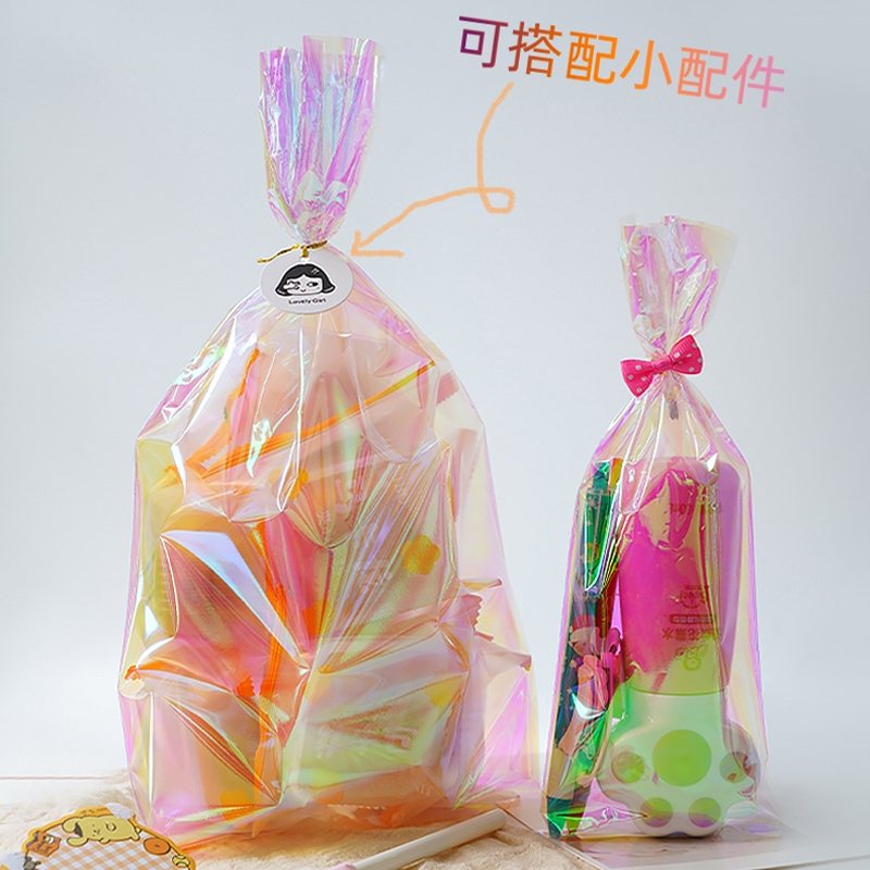 幼儿园生日小礼袋六一儿童节礼品袋糖果零食透明袋满月回礼喜糖袋