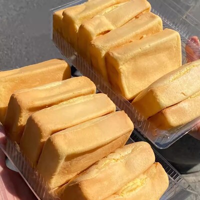 糯米糕粑粑糕糯米粑粑糕老式糕点绵绵糕手工糯米鸡蛋糕软面包蛋糕