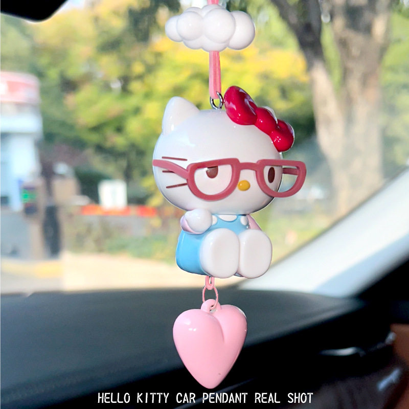 汽车挂件车载后视镜挂饰吊坠吊饰车内饰品女可爱吊坠创意新车礼物