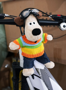 适用于美利达公爵300自行车装饰玩偶挂件500/60092山地公路车公仔