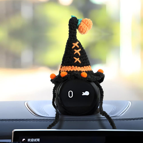 蔚来nomi帽子圣诞新年帽手工帽et7es6es8ec6ec7头饰et5装饰品手工