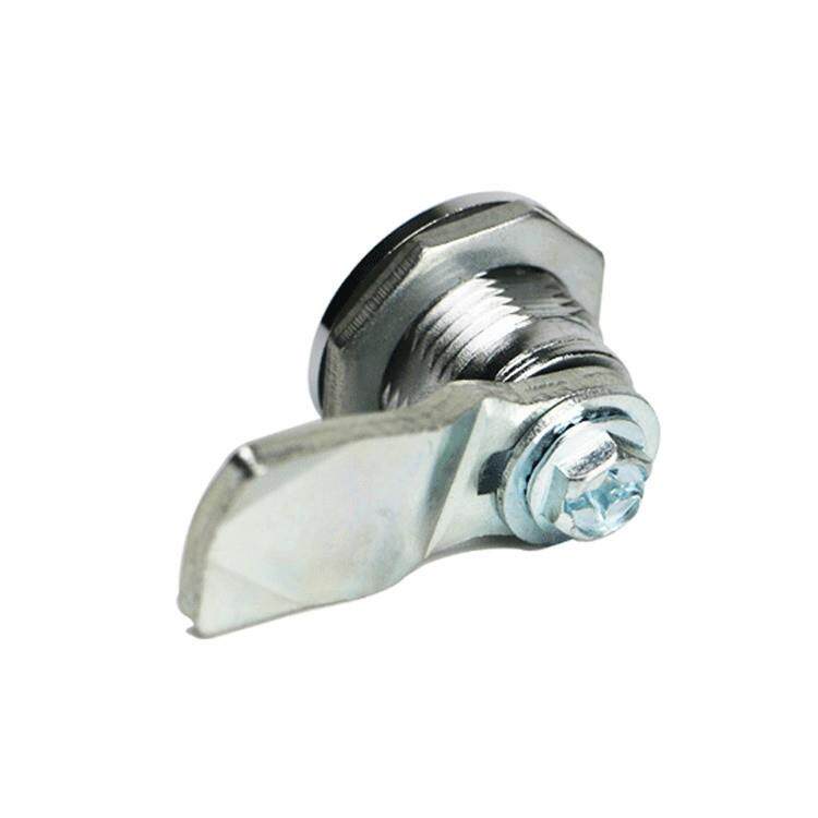 XAS5圆柱锁 消防栓柜锁电柜防水锁 锌合金三角转舌锁 替代怡合达