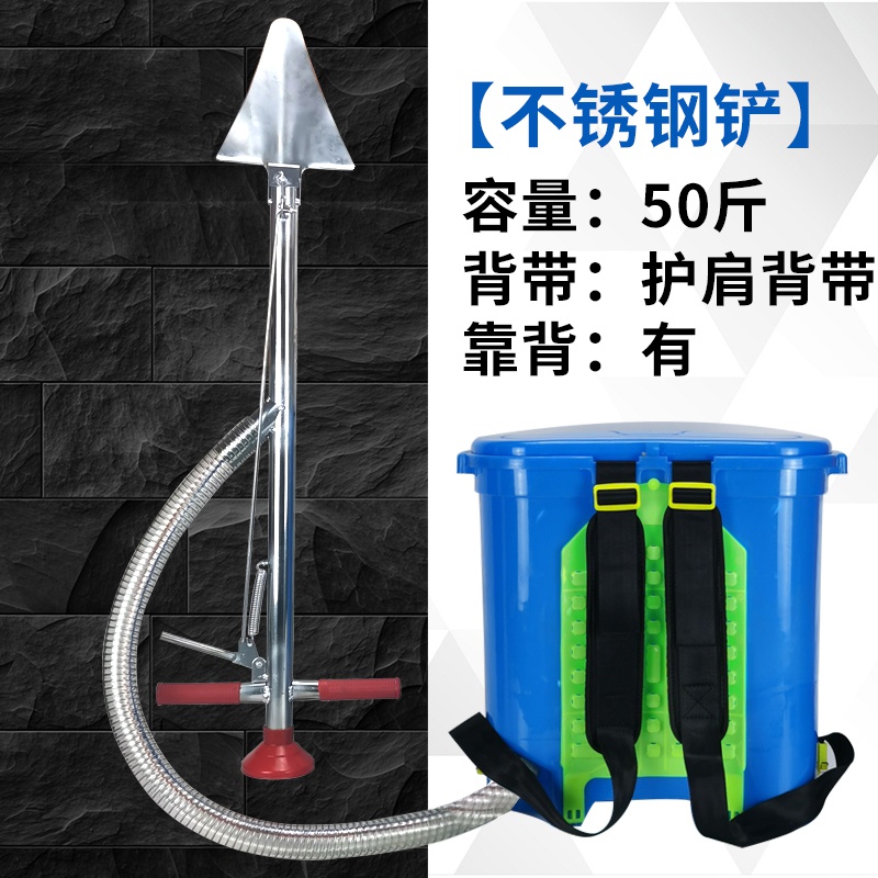 器器施肥下点器料米能肥多肥玉功撒式机追S肥手动揹负