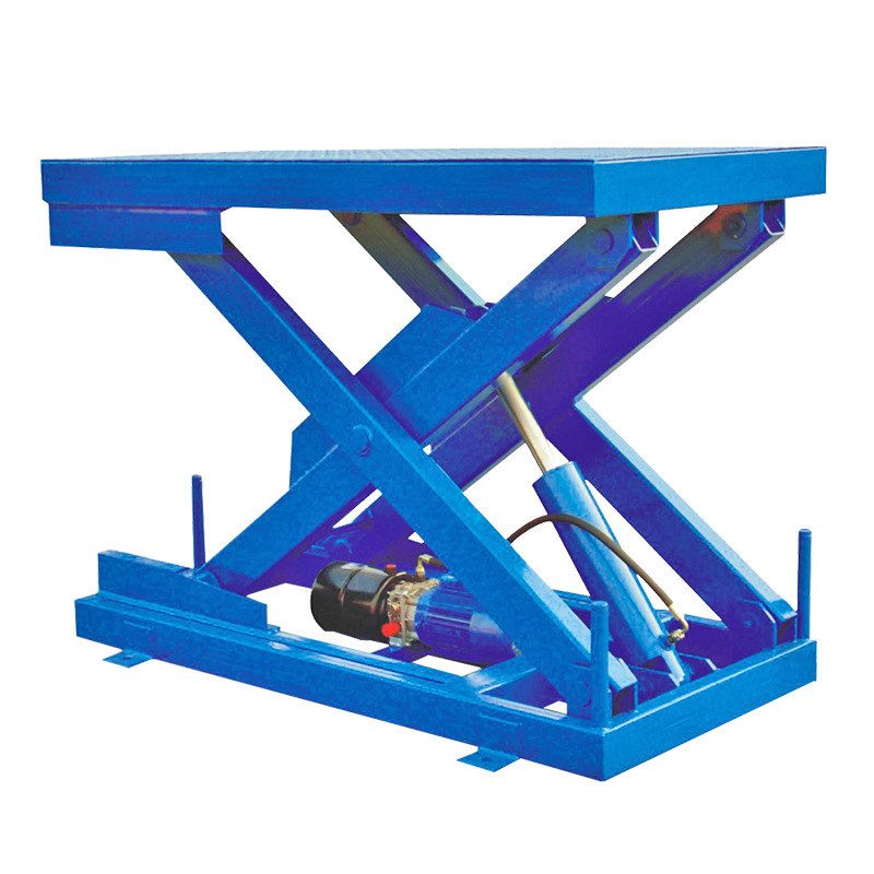电动液压升降平台厂房大吨位固定升降机仓库卸货平台 剪式升降台