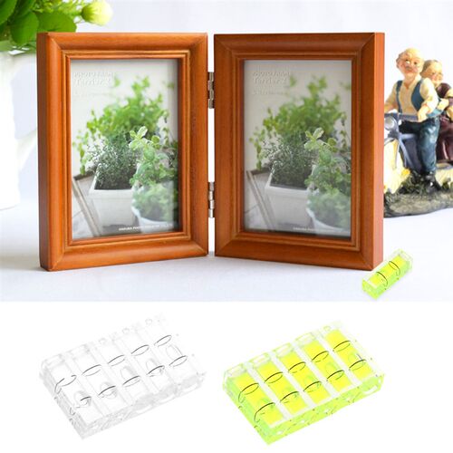 好货5 Pcs/Set 10x10x29mm Universal VIAL Square Bubble Spirit