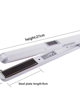 Curling straight dualuse hair straightener curling stick